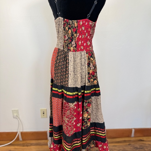 Gypsy Maxi Dress by MAJIC Boho Patchwork Small - Picture 5 of 8
